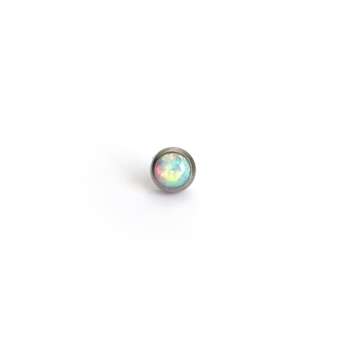 Round Opal Baby Bezel